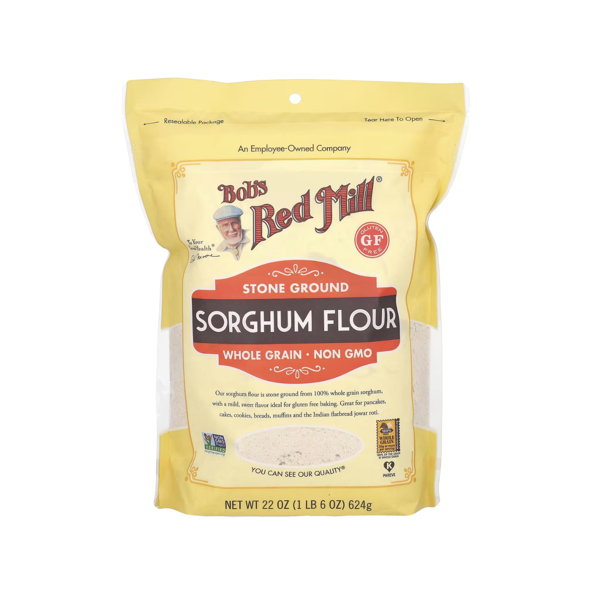 Bob's Red Mill, Flour Wht Rice Stne Ground, Case Of 4, 24 oz