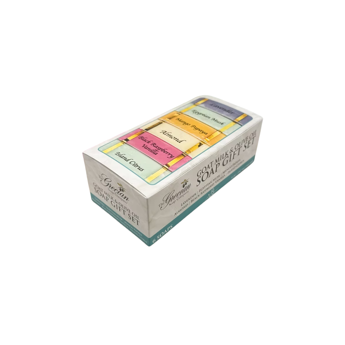 The Grecian Soap Company - Christmas Bloom Soap (Mulberry) - Case of 6 - 6 oz