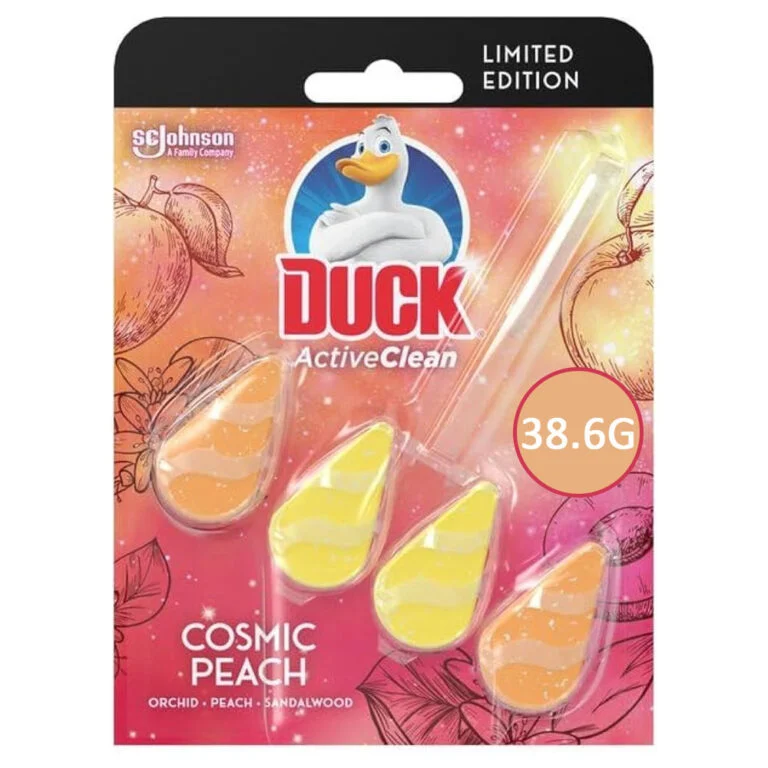 Duck Active Clean Rim Block, Cosmic Peach, 38.6g