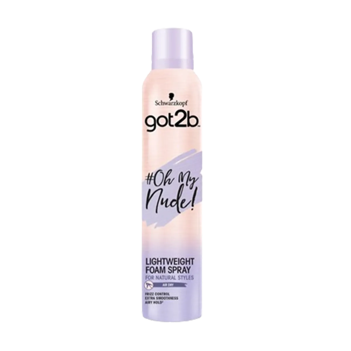 Got2b Oh My Nude Hair Air Dry Foam Spray 200ml