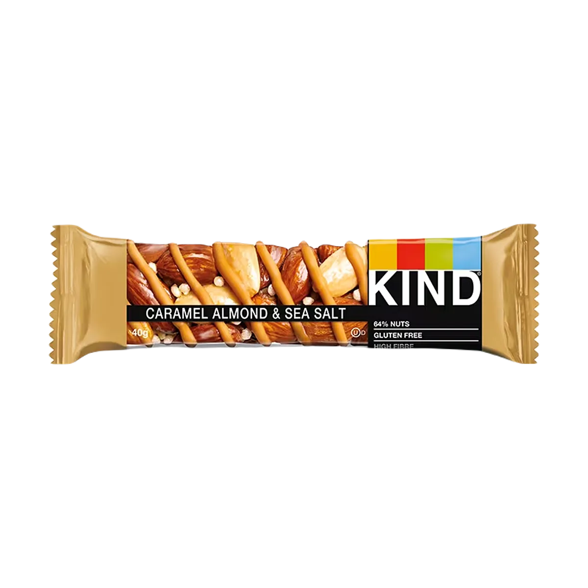 Kind Caramel,Almond and Sea Salt Nut Bar 40g