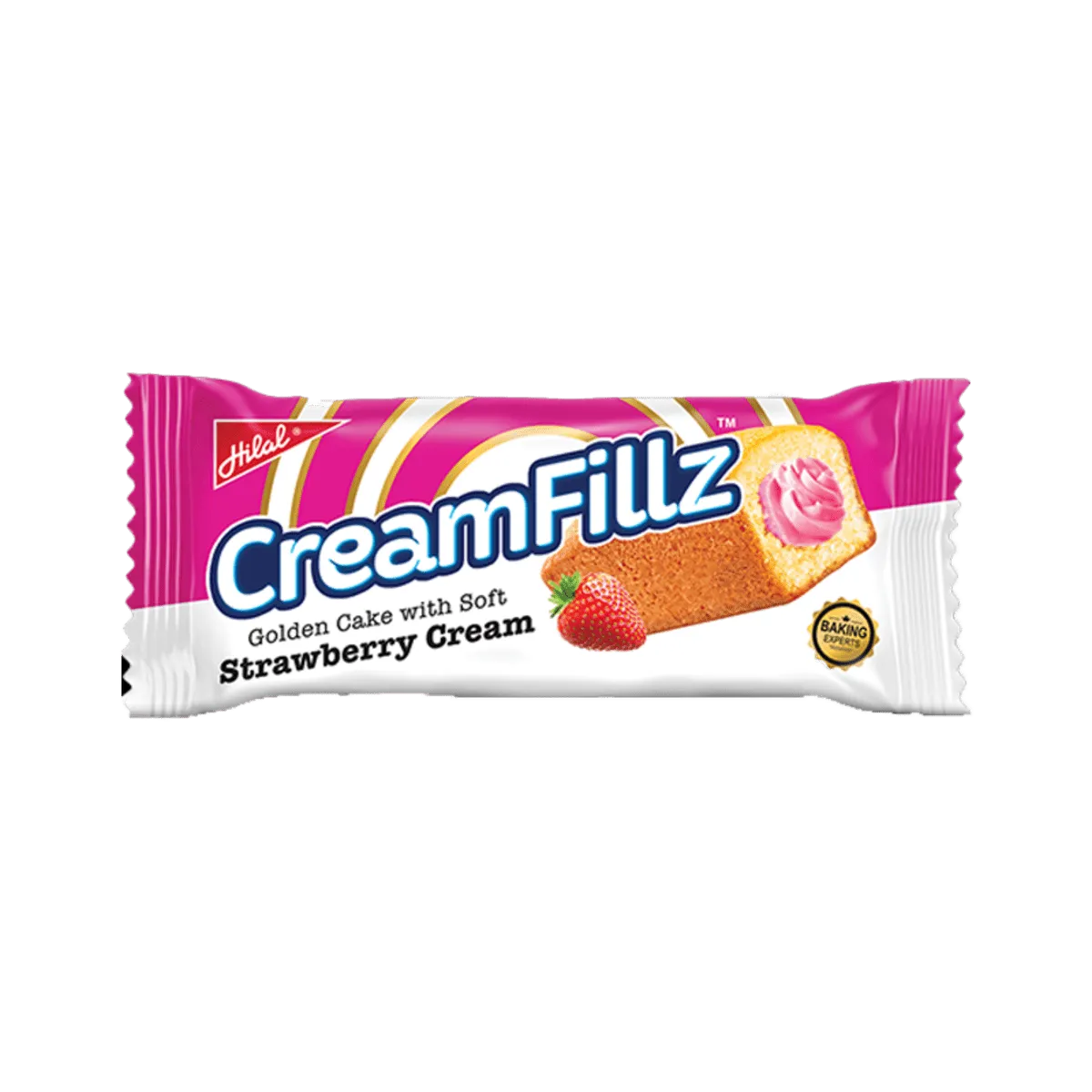 Hilal Cream Fillz Strawbeerry Cake 33g