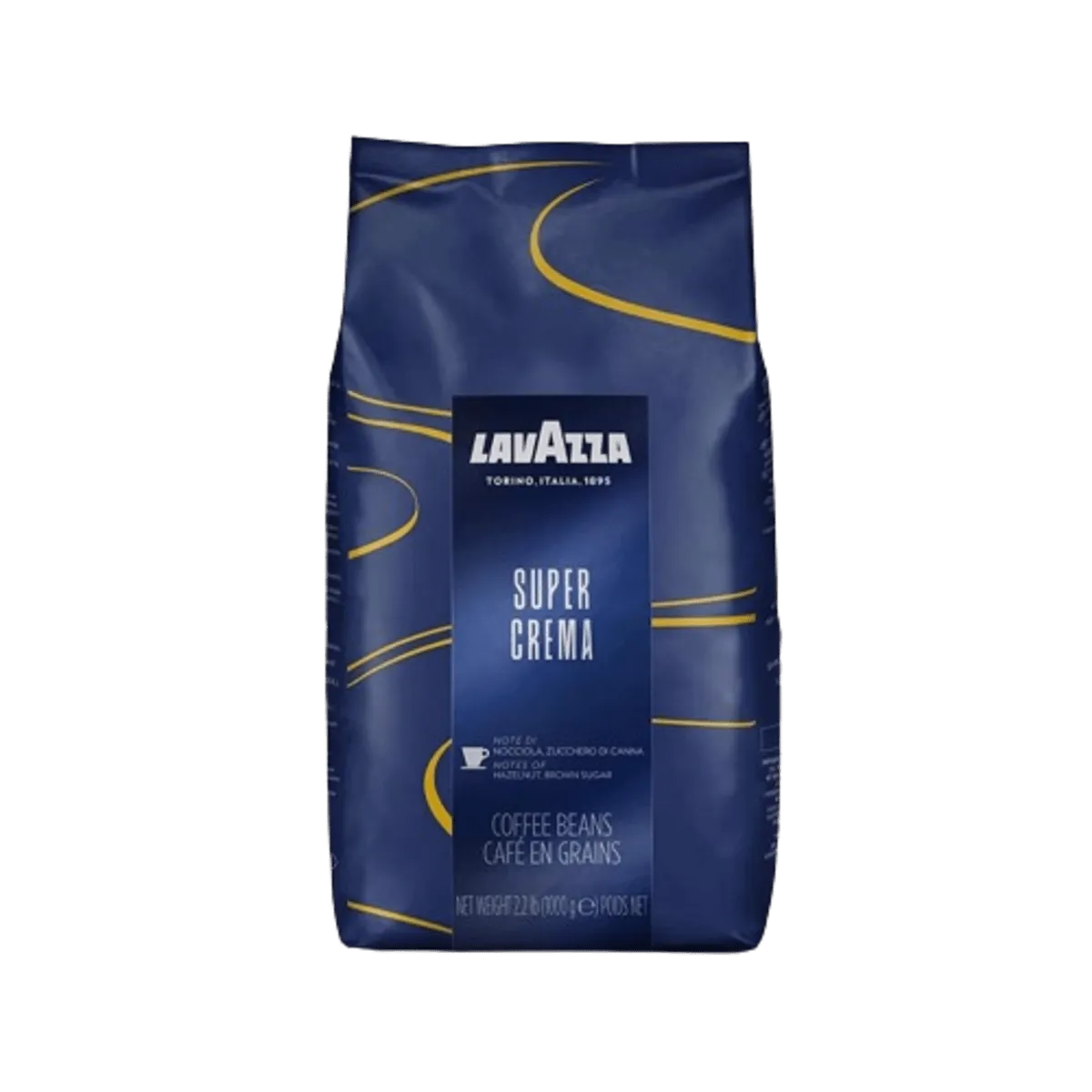 Lavazza Espresso Super Crema Coffee Beans 1Kg