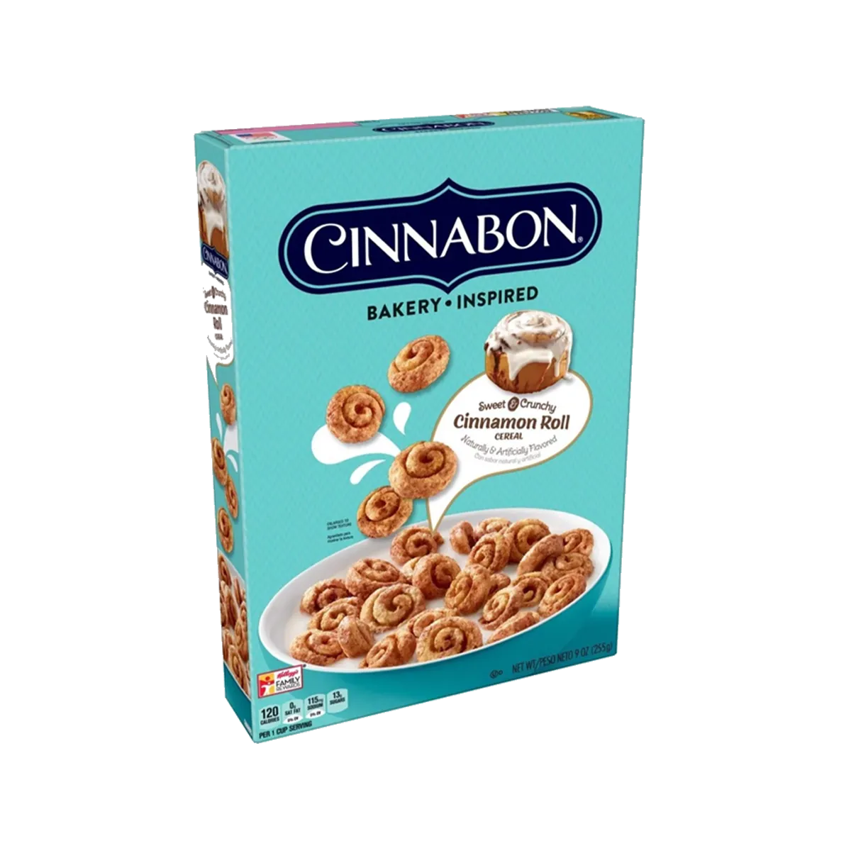 Kelloggs Cereal Cinnabon Cinnamon Roll 247G