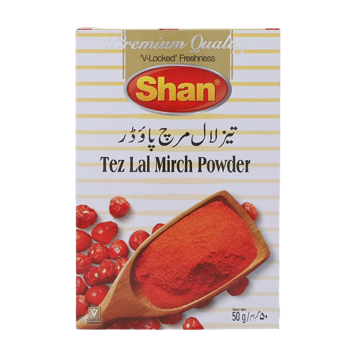 Shan Spice Tez Lal Mirch Powder 50g: