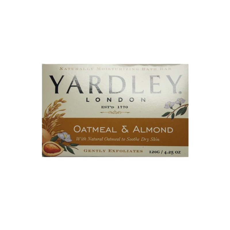 Yardley Moisturizing Bar Naturally Oatmeal & Almond