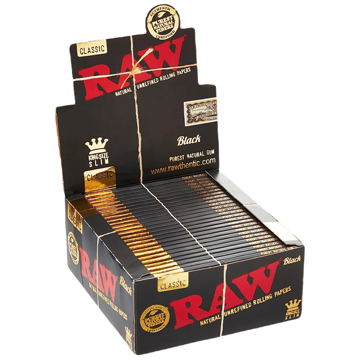 RAW Black Classic King Size