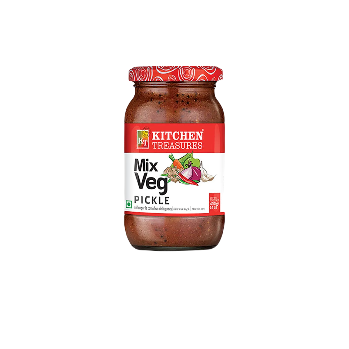 Kitchen Cuisine Mixed Vegetable Pickle 320g