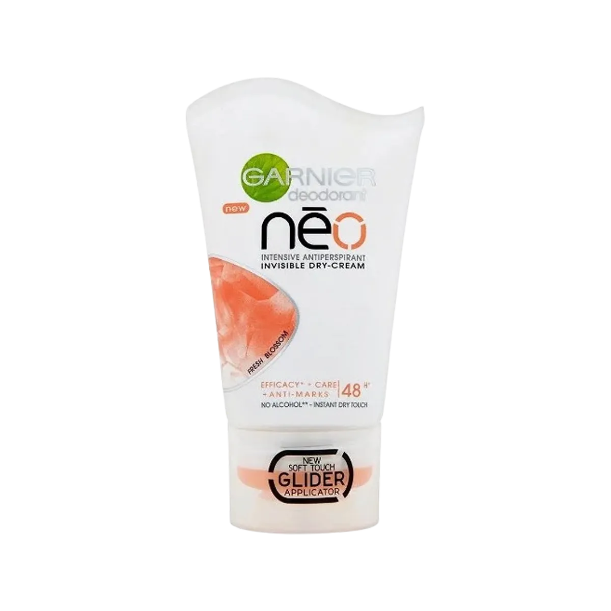 Garnier Neo Fresh Blossom Antiperspirant in a dry cream