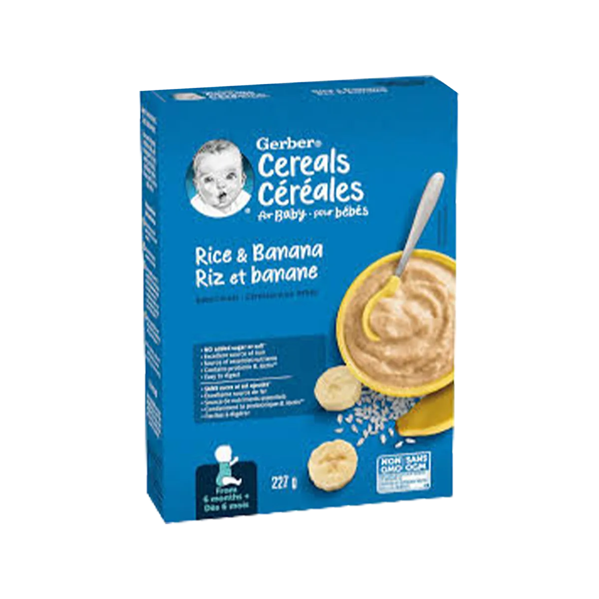 Gerber Cereal Rice Banana 227g