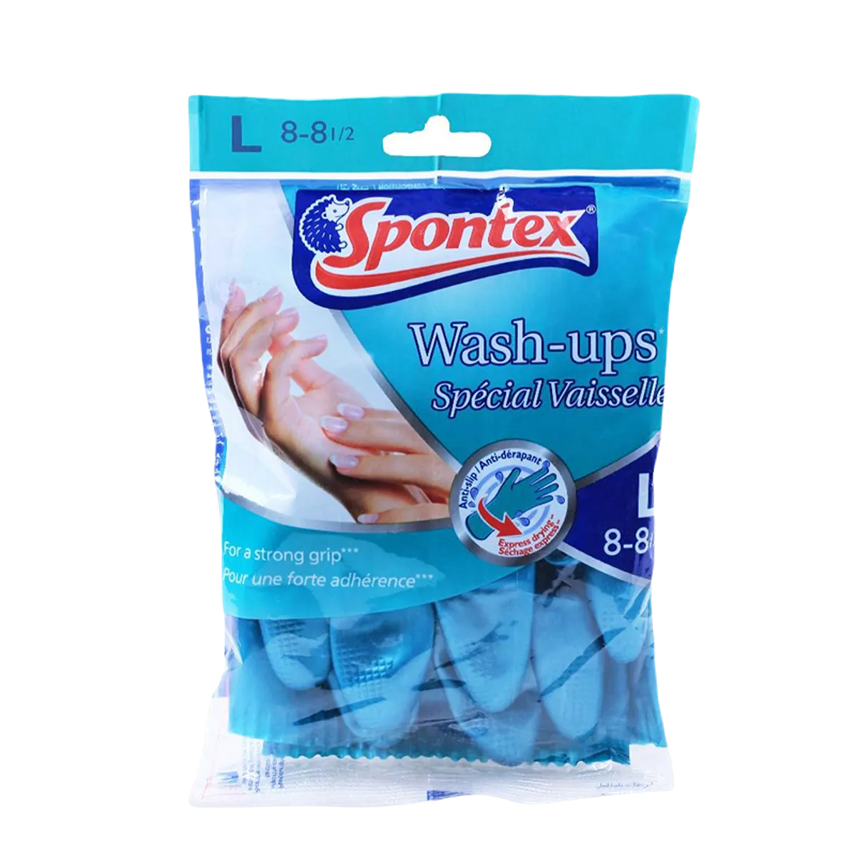 Spontax Hand Gloves Wash-Ups L8-8 1/2