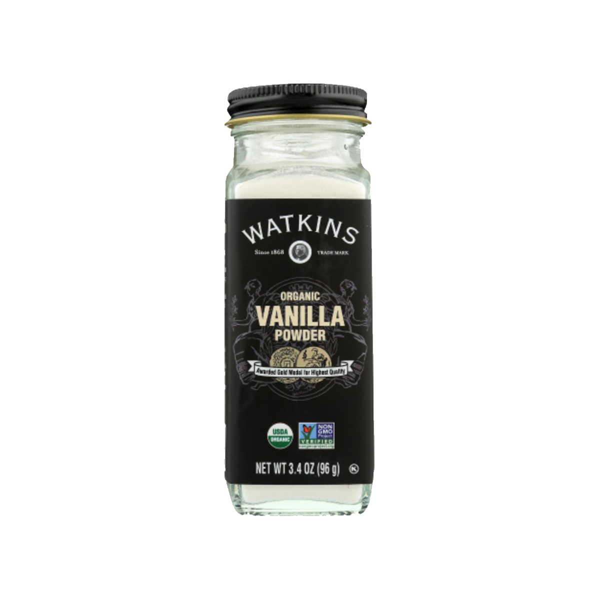 Watkins, Organic Seasoning Vanilla Powder, Case Of 3, 3.4 oz