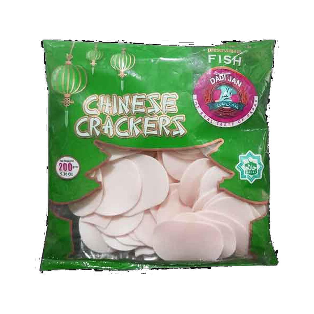 Dadi jan chinese crackers prawn 200gm
