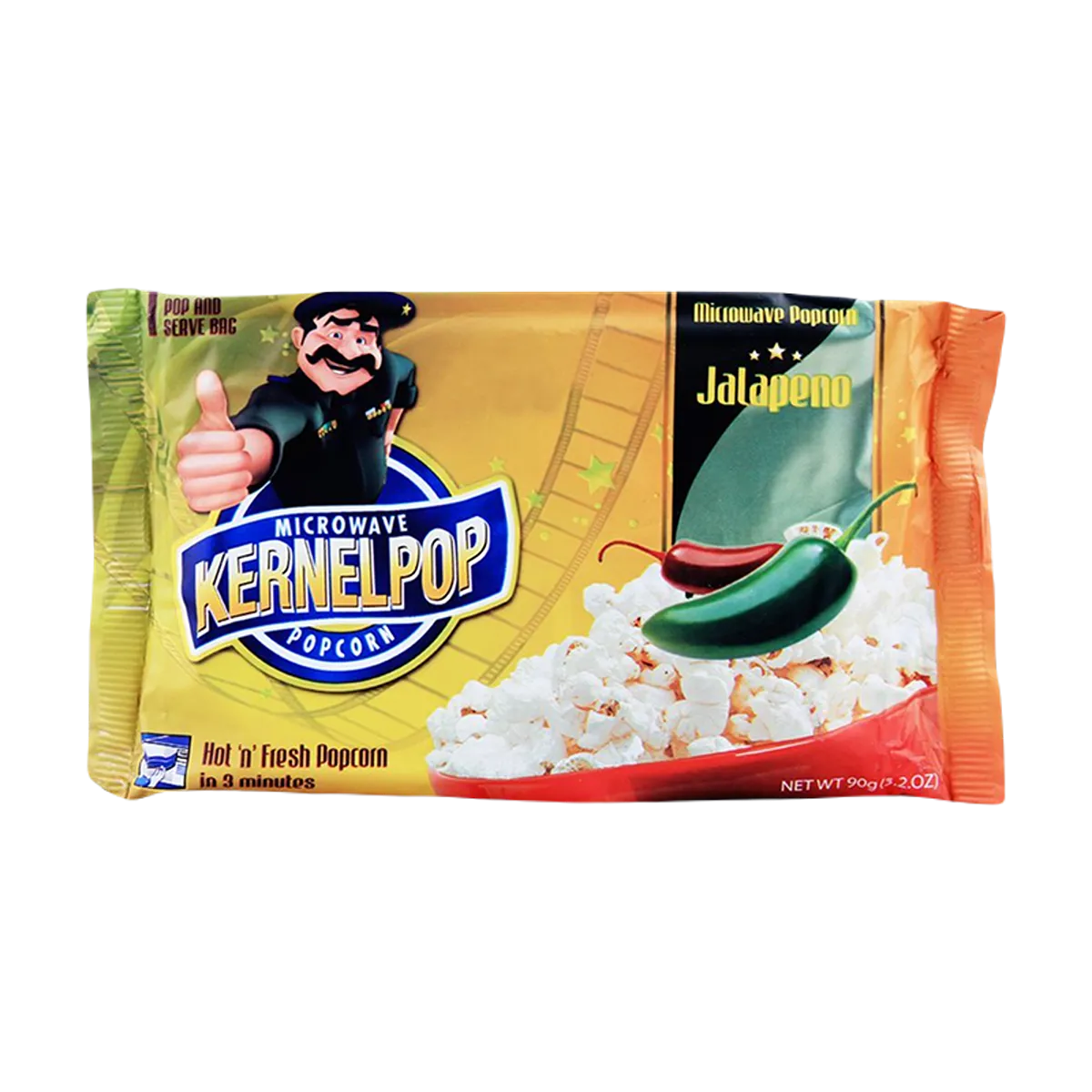 Kernal Pop Microwave Jalapeno 90gm