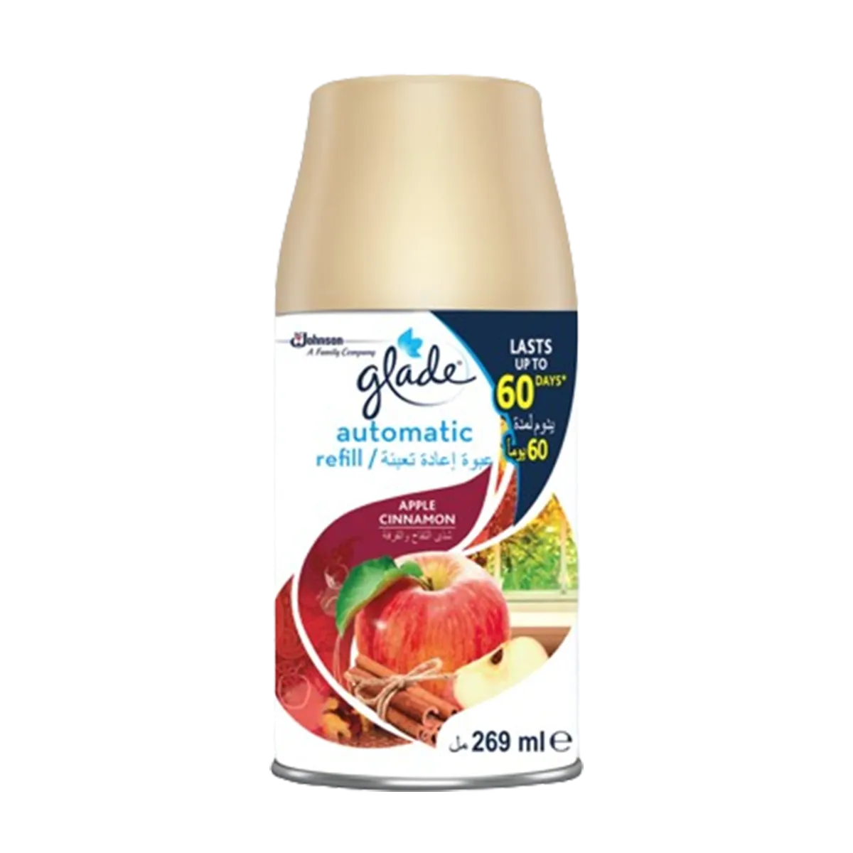 Glade Automatic Spray Refill Apple & Cinnamon Air Freshener 269ml