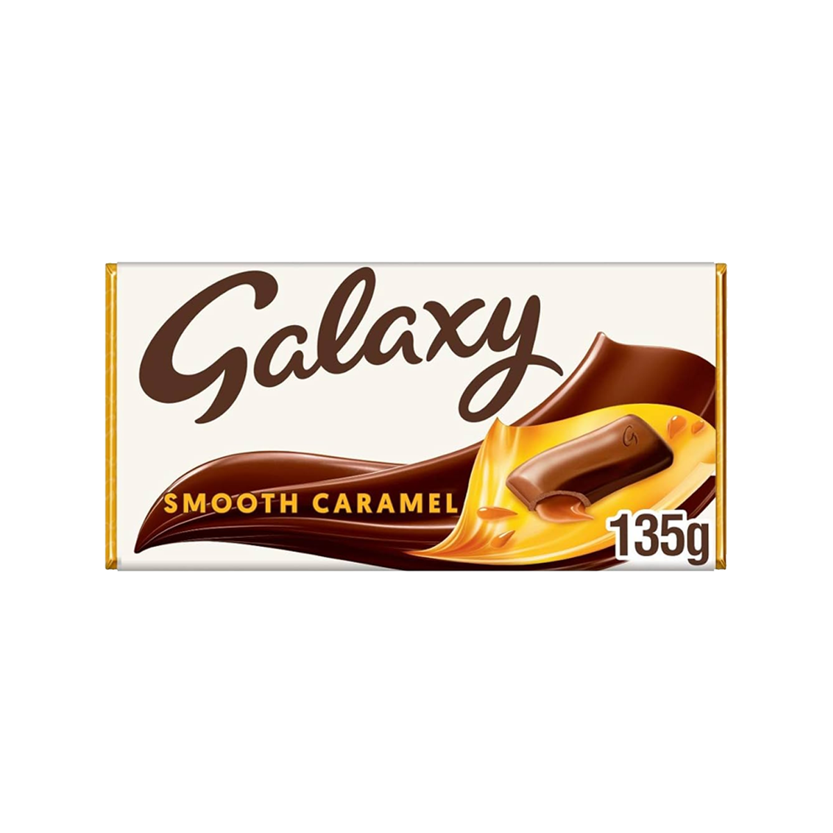 Galaxy Chocolate Block Caramel Smooth 135g
