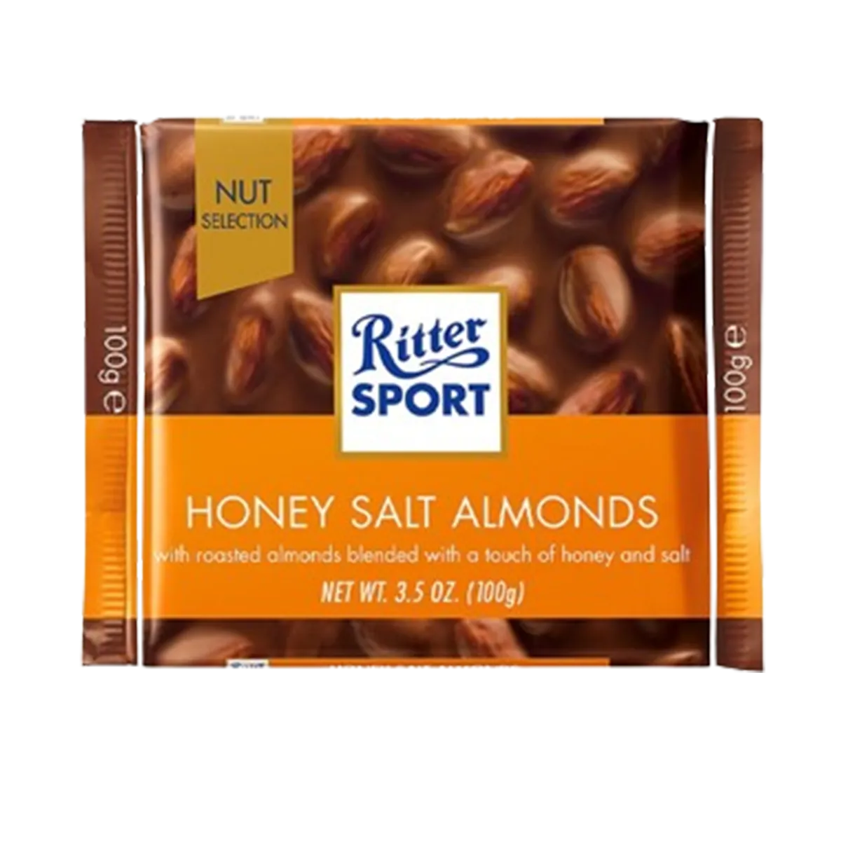 Ritter Sport Honey Salted Almond 100g