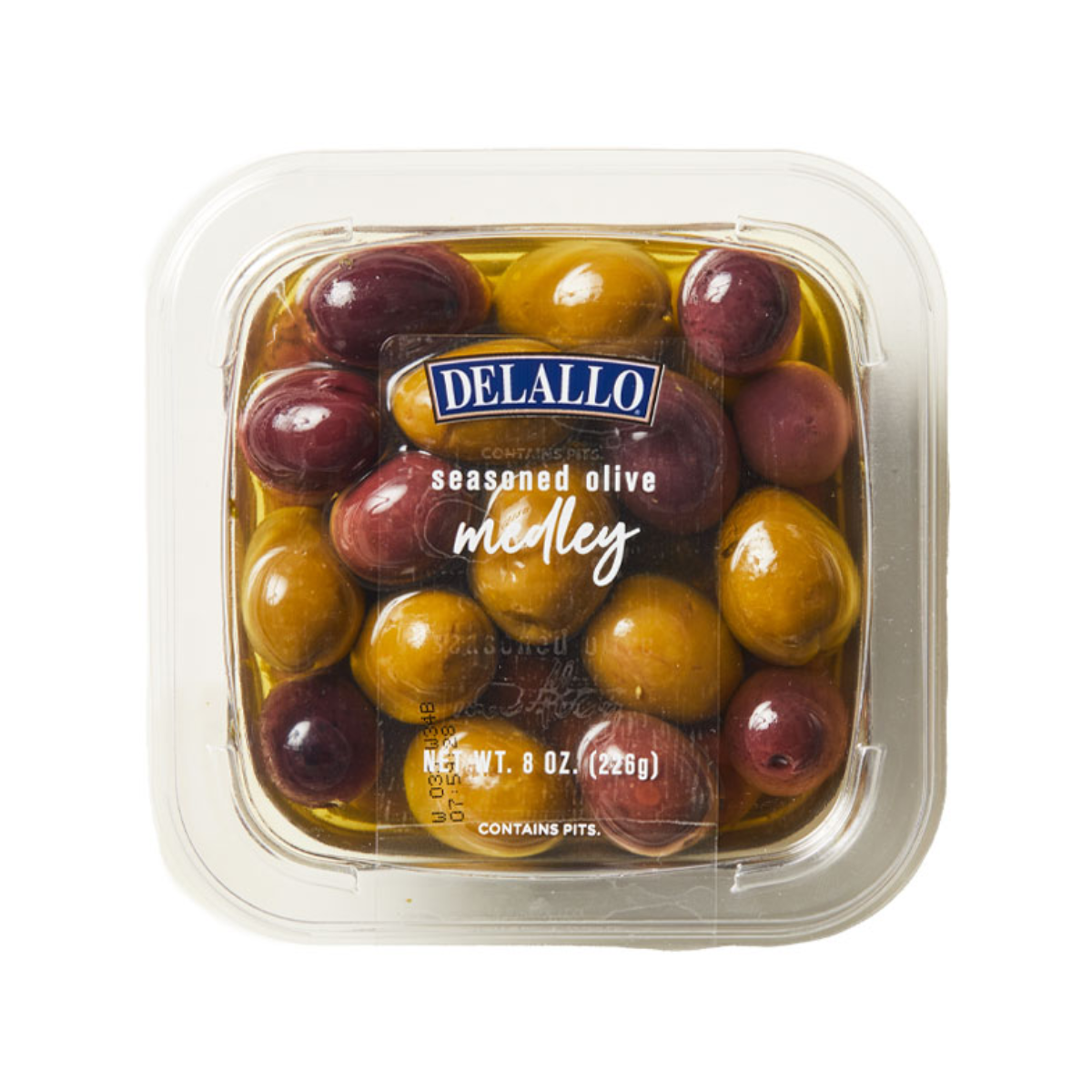Delallo, Seasoned Olive Medley, Case Of 2, 5 lb