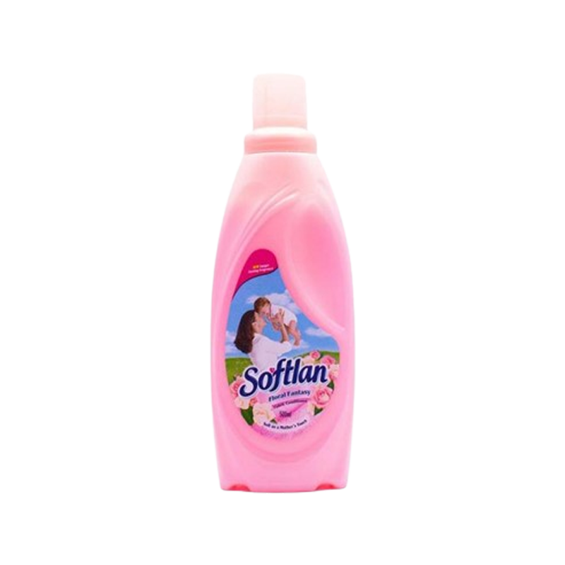 Softlan Fabric Conditioner Pink Bottle 500ml