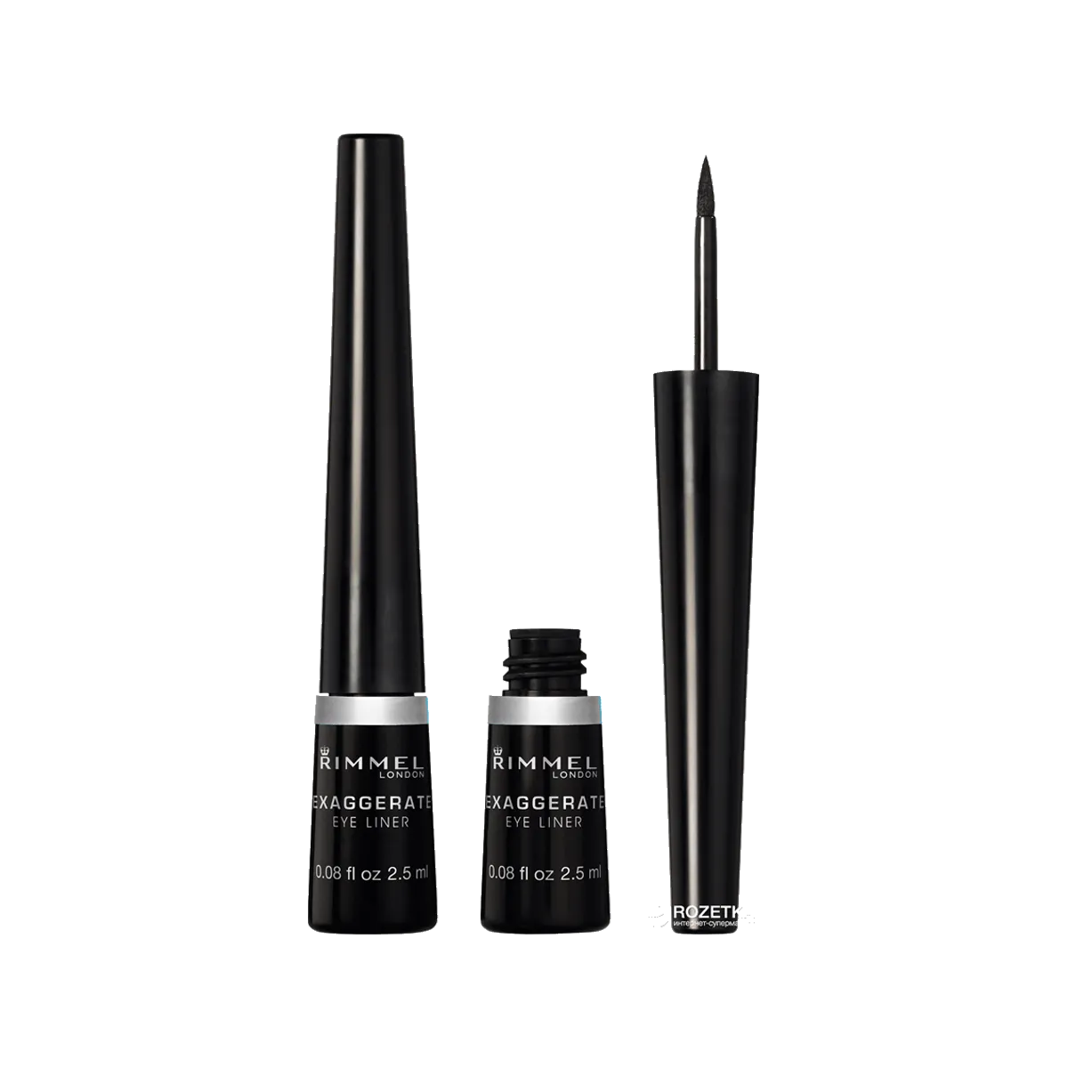 Rimmel London Exaggerate Liquid Black Eyeliner - 001