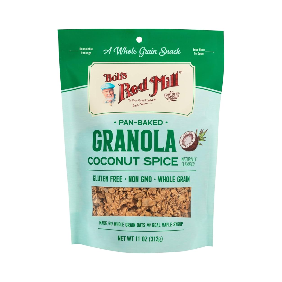 Bob's Red Mill, Granola Coconut Spice, Case Of 6, 11 oz