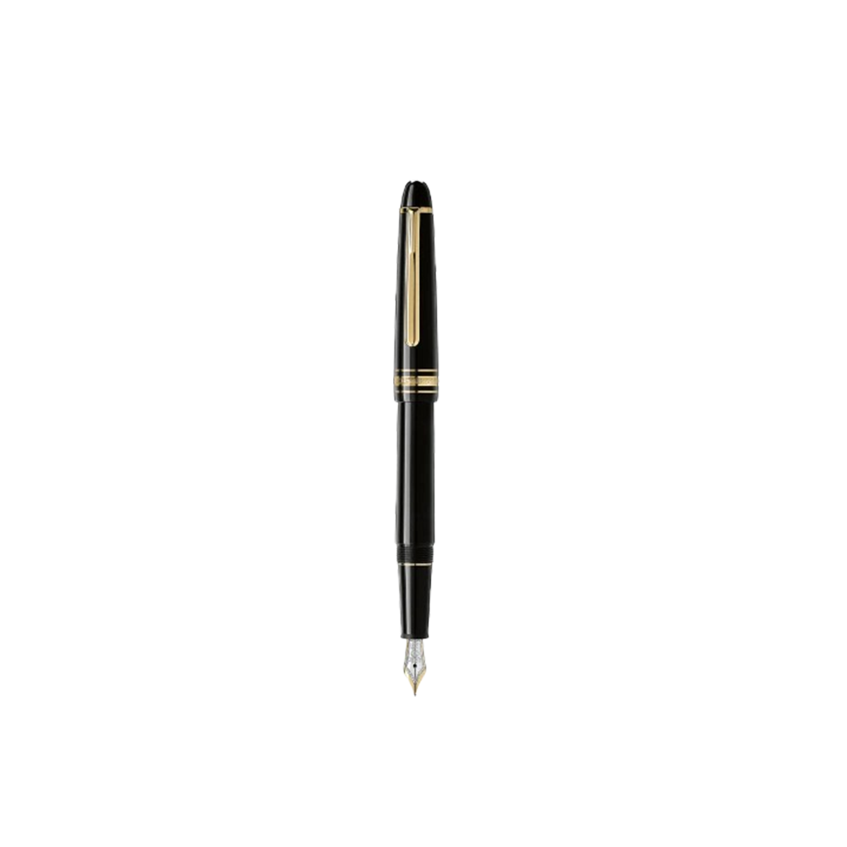 Montblanc 145 Meisterstuck Classique  Gold Fountain Pen, Medium 106514