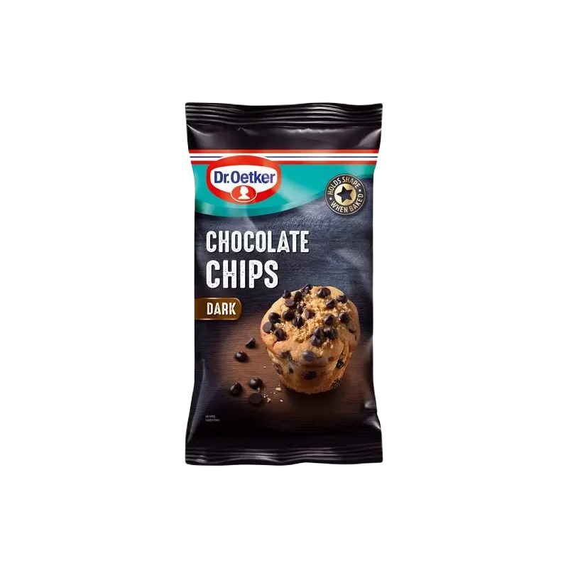 Dr Oetker Chocolate Chips Dark 100g