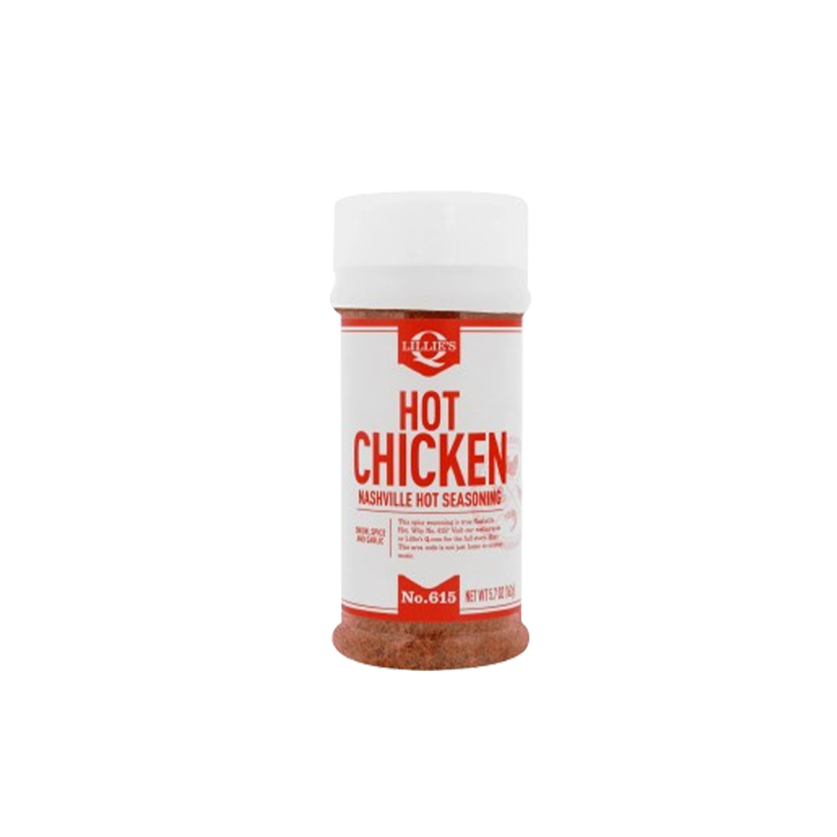 Lillie's Q, Hot Chicken Seasoning, Case Of 6, 5.7 oz