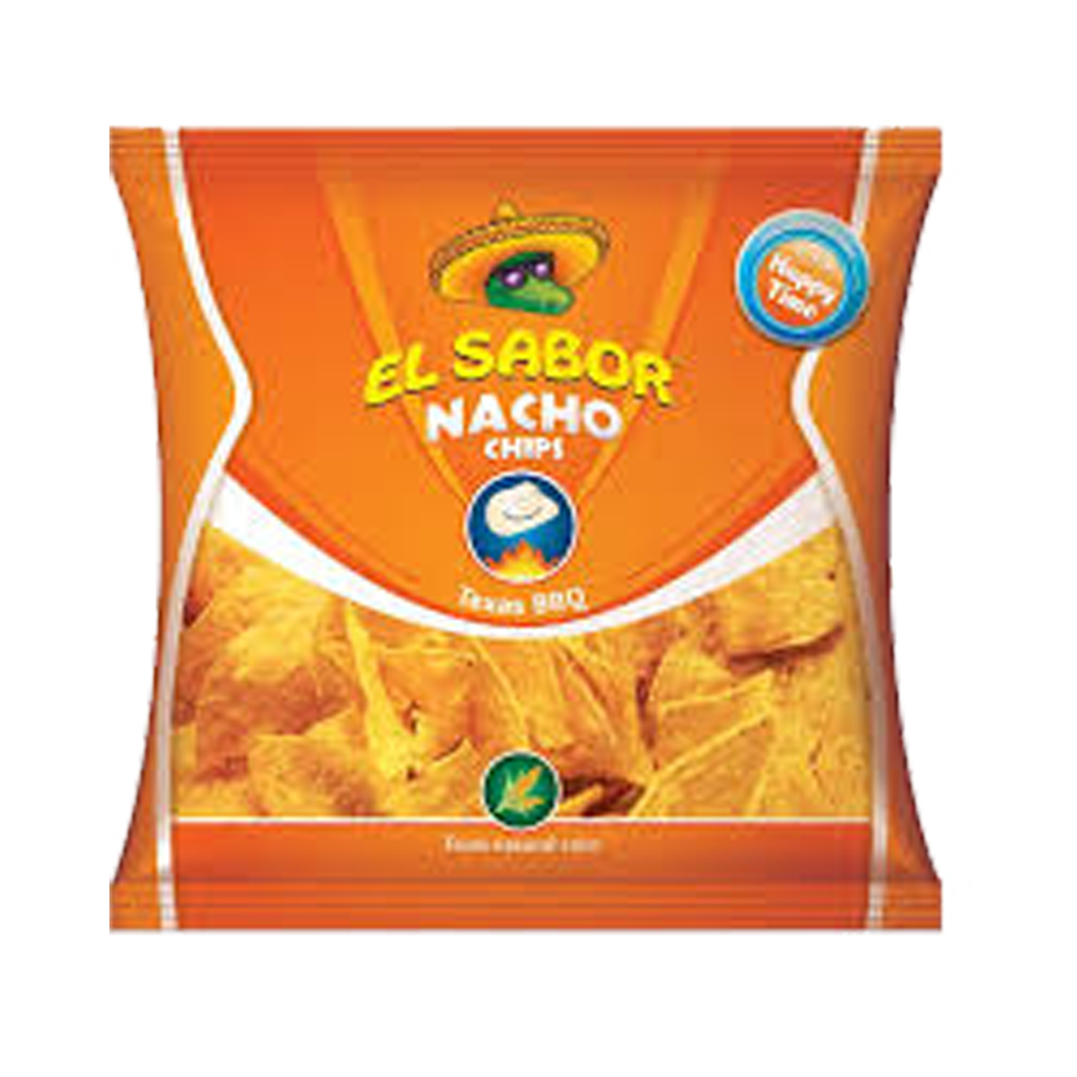 El Sabor Nacho Chips Texas BBQ 225g