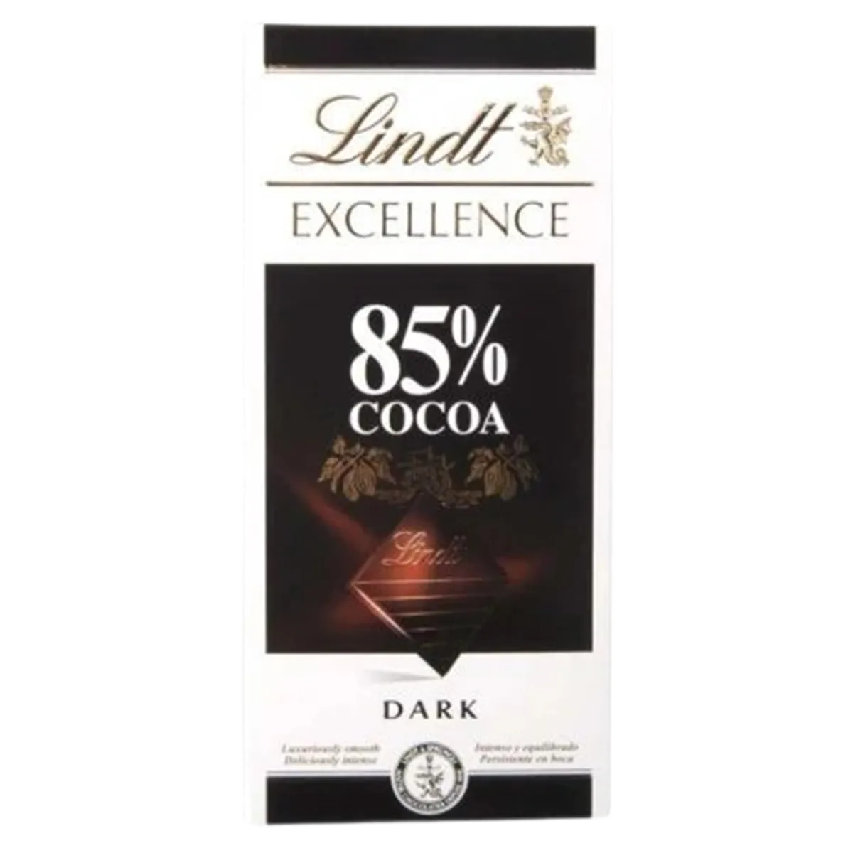 Lindt Excellence Dark Chocolate 85% Cocoa