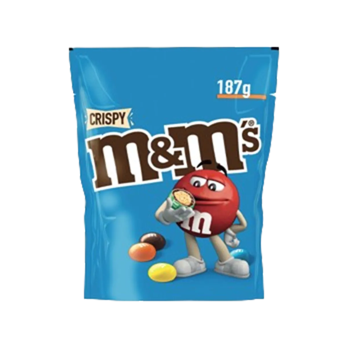 M&MS Crispy Chocolate Pouch 187g