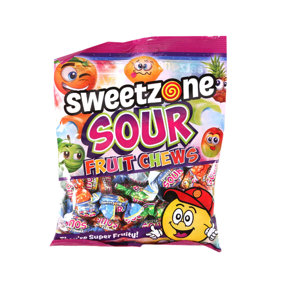 SweetZone Sour Fruit Chews 180g