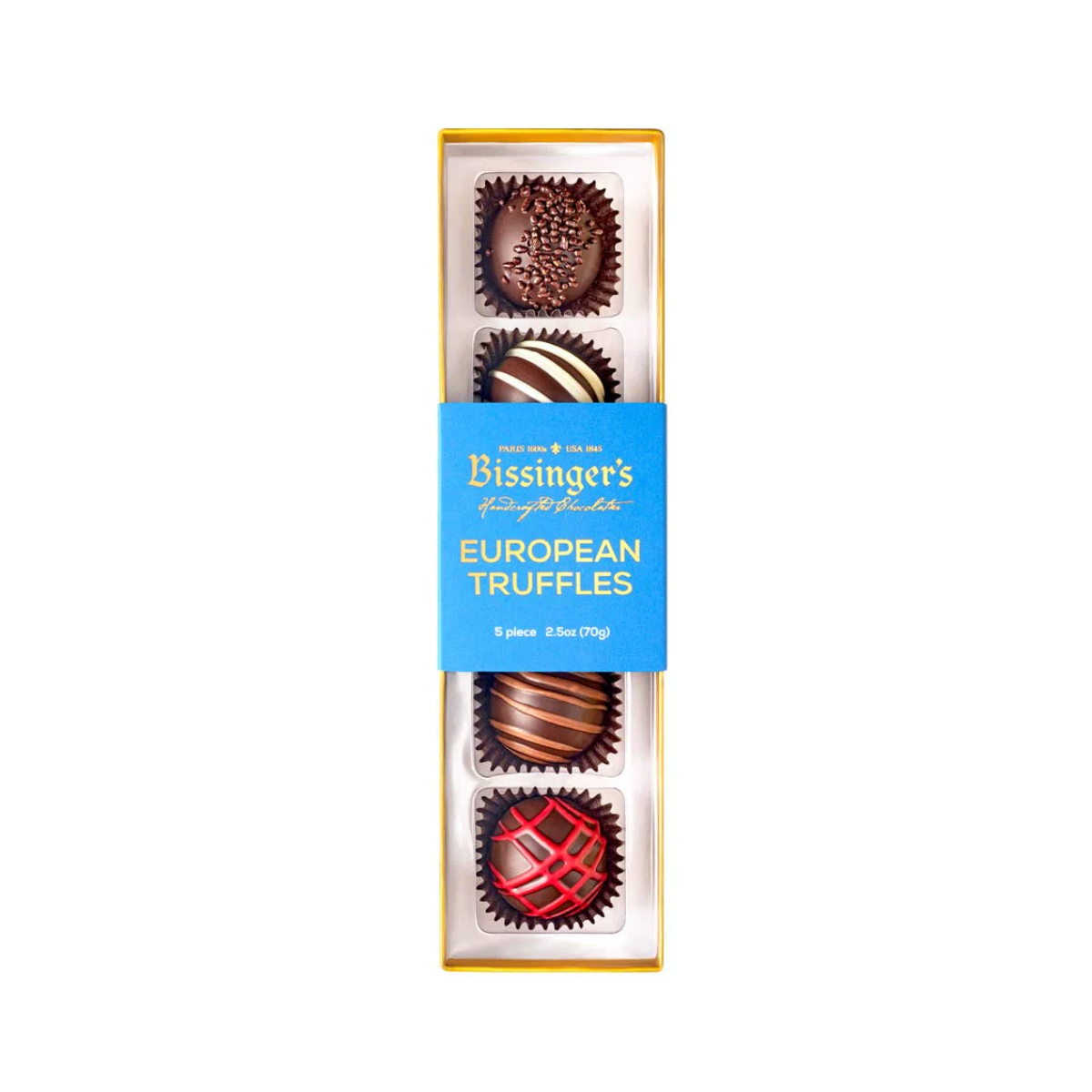 Bissinger's, Flights - White Pastel Peanut Butter Bunnies Flight - 5 PC (Seasonal, ships February - March) - Case of 12 - 2.5 OZ