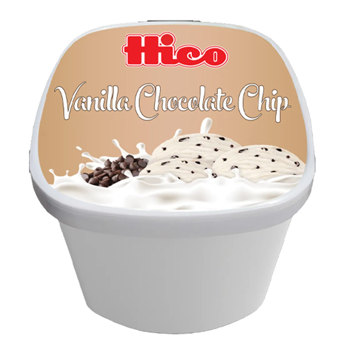 Hico Ice Cream Vanilla Chocolate Chip 700ml