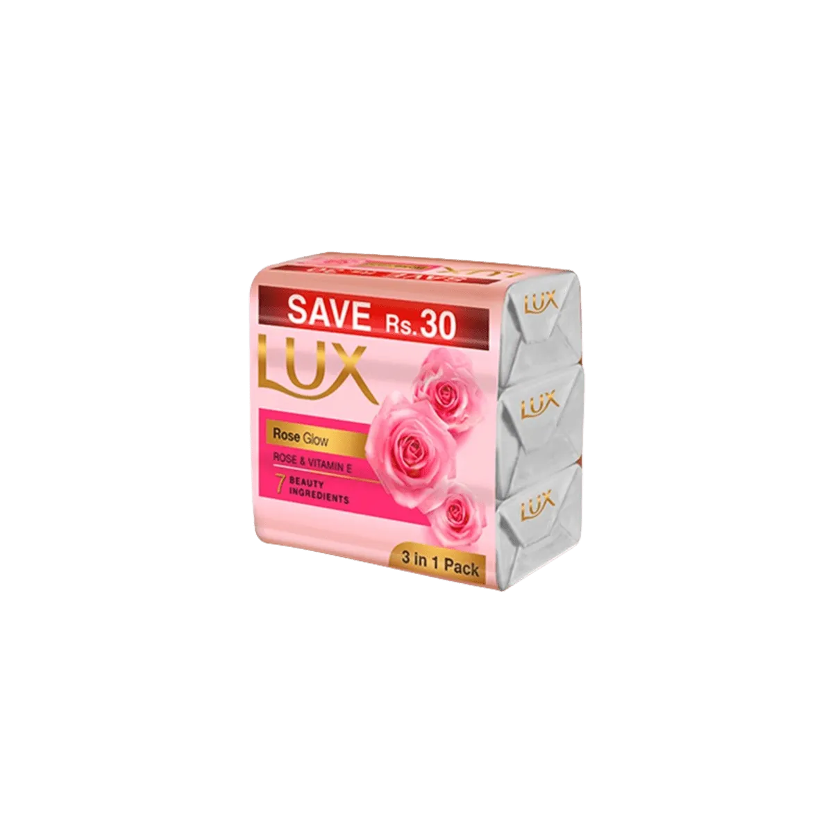 Lux Pink Velvet 3In1 130gm