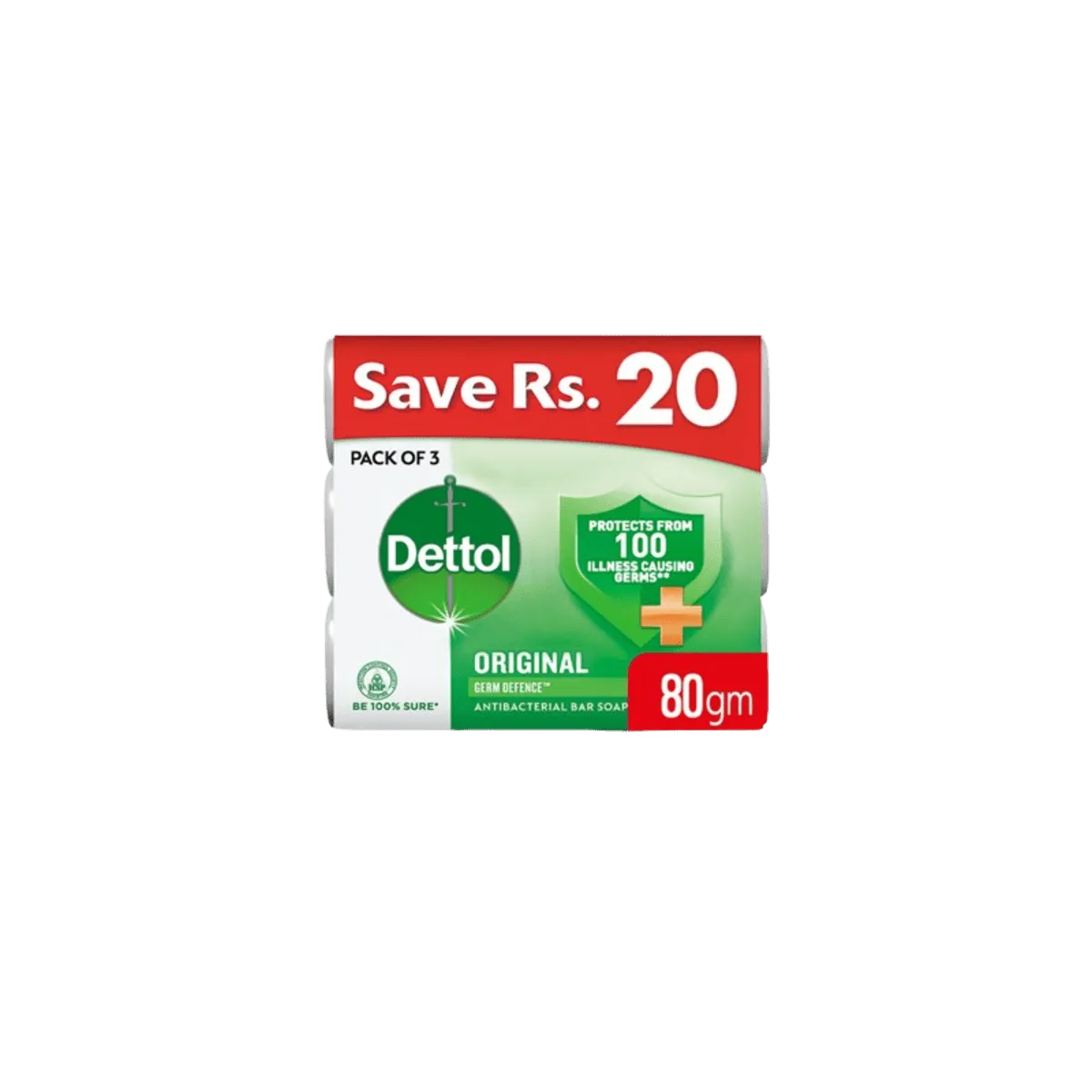 Dettol Original Pack of 3