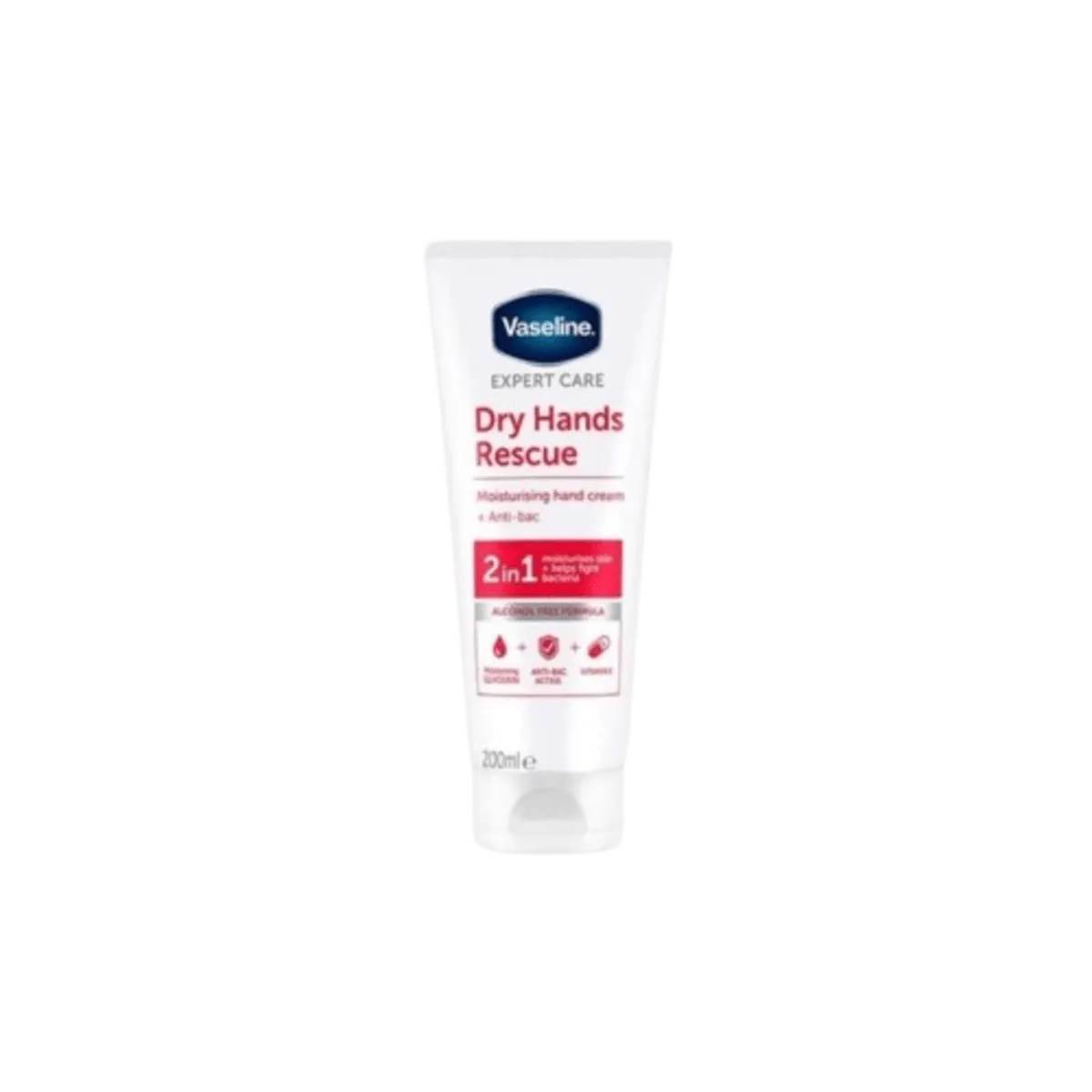 Vaseline Hand Cream Rescue 2 in 1 200ml