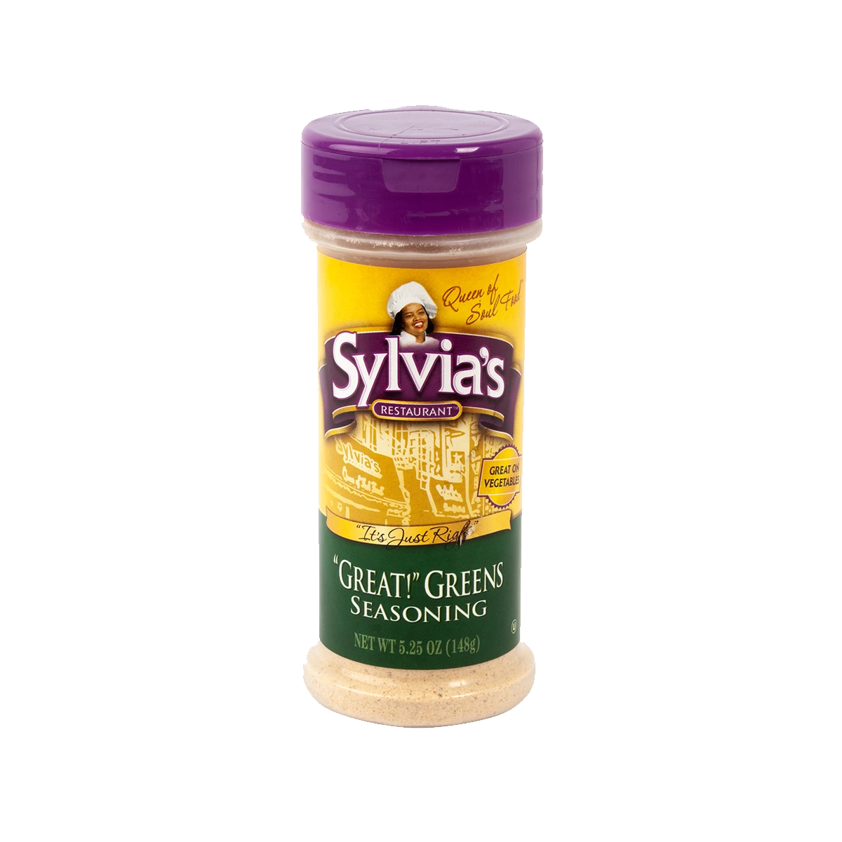 Sylvia's, Restaurant The Great Greens Seasoning, Case Of 12, 5.25 oz