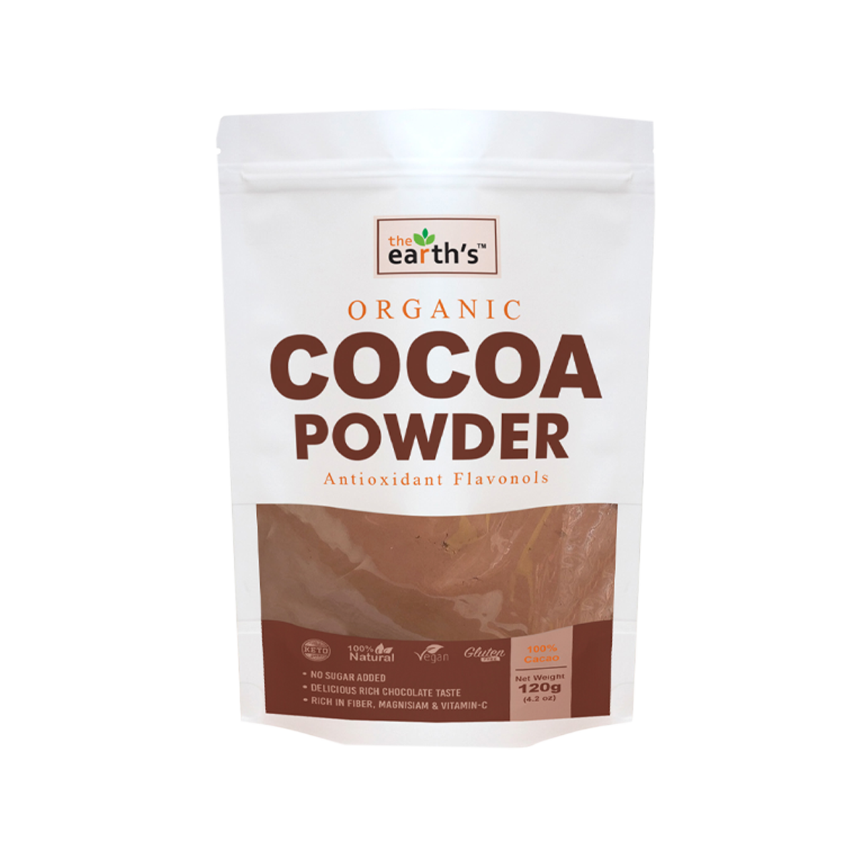 EarthBar Cocoa Powder 75g