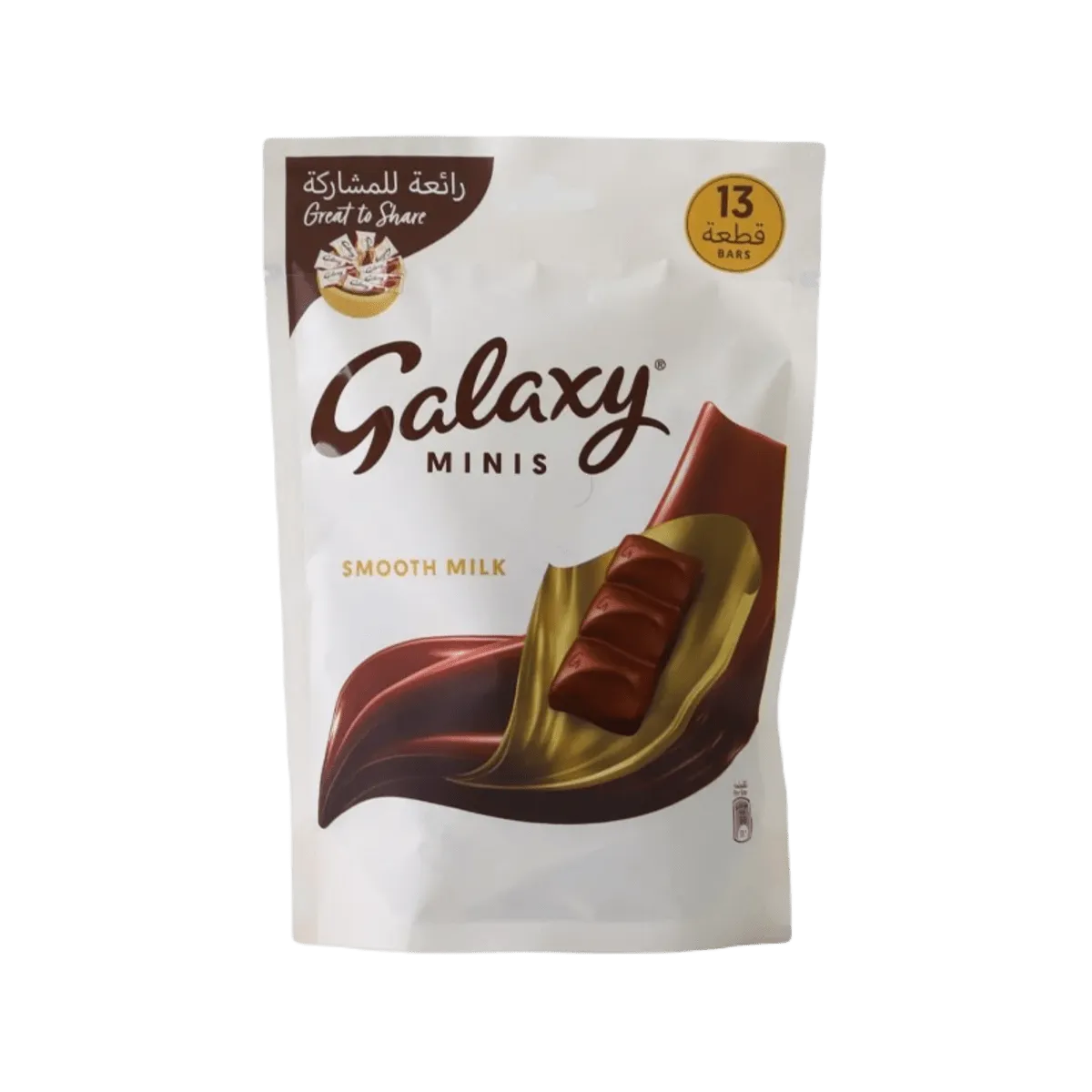 Galaxy Minis Smooth Milk 162.5g