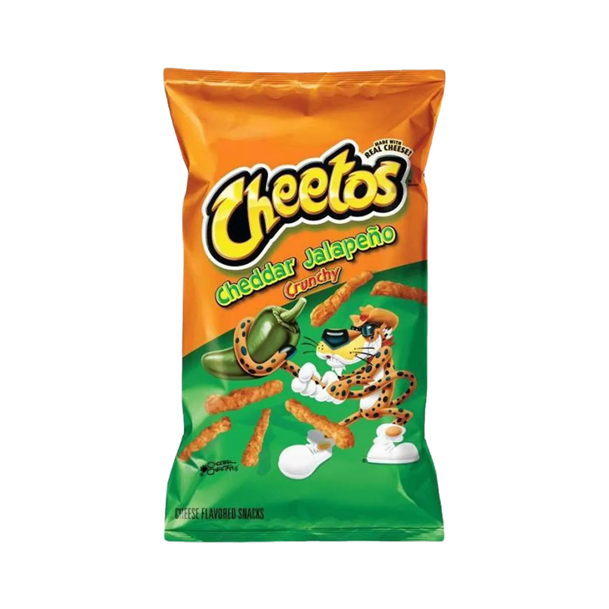 Cheetos Crunchy Cheddar Jalapeno Cheese Flavored Snacks