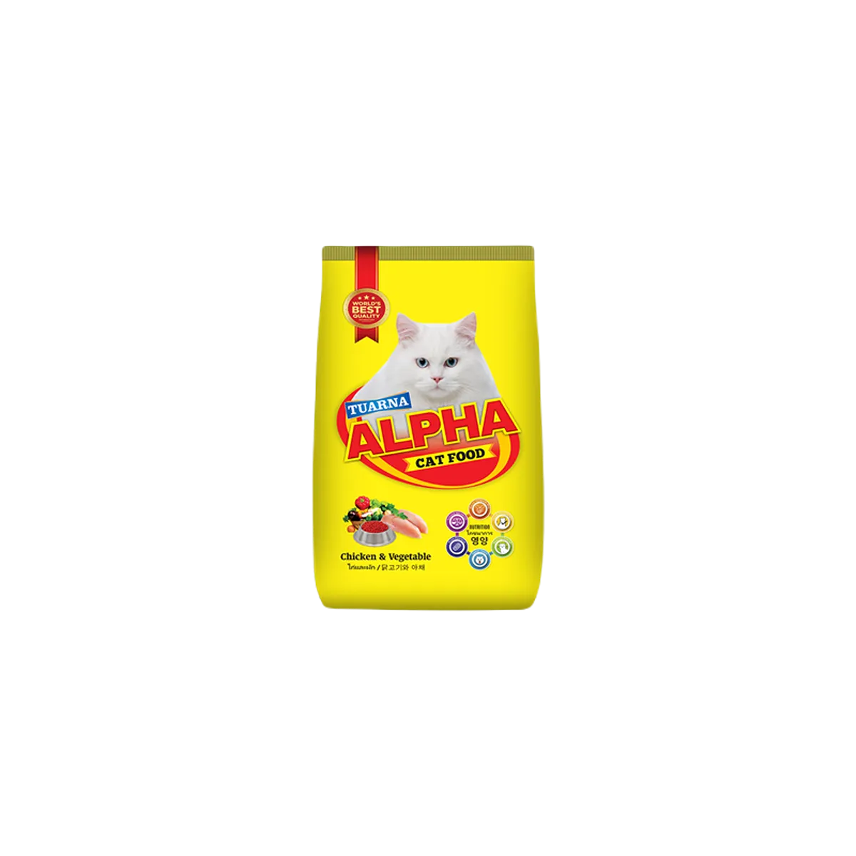Tuarna Alpha Cat Food Chicken & Vegetable 1300g