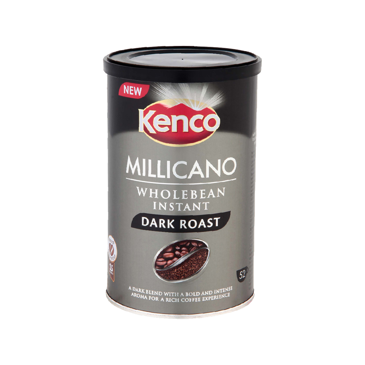 Kenco Millicano Whole Bean Dark Roast Instant Coffee 95g