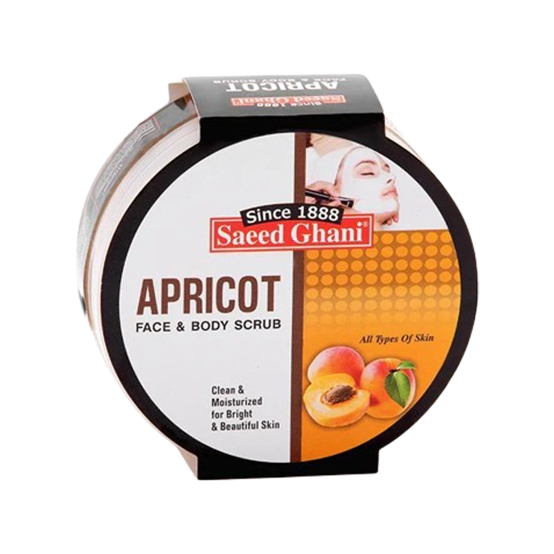 Saeed Ghani Apricot Face and Body Scrub 150gm