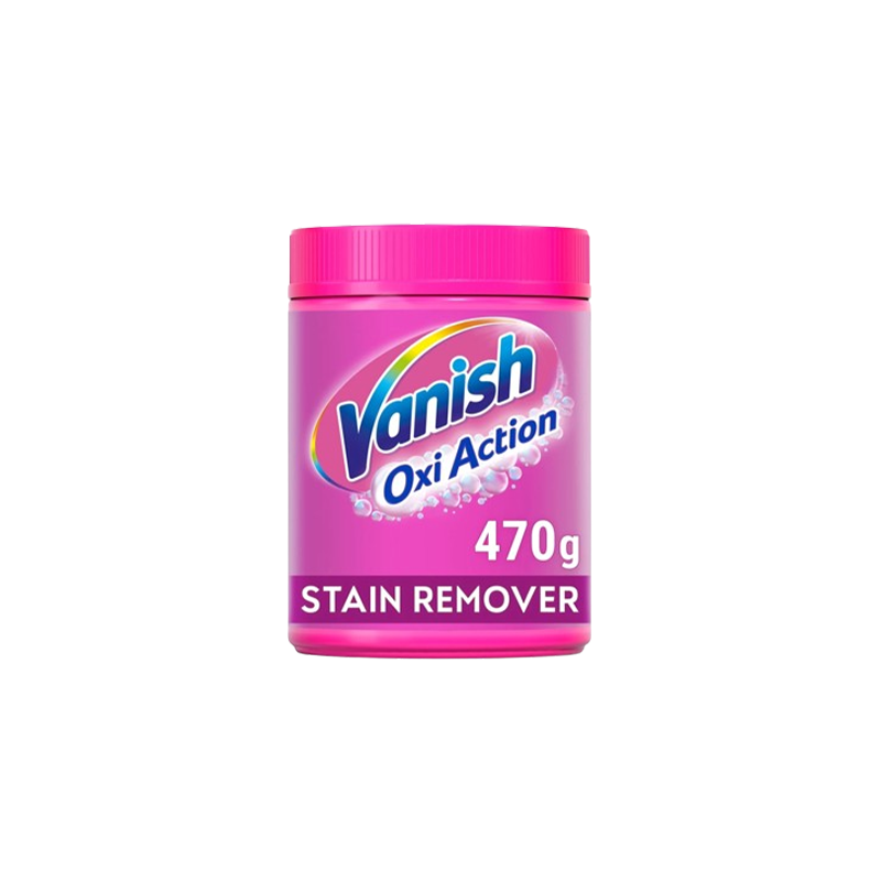 Vanish Oxi Action Fabric Stain Powder Pink 470g