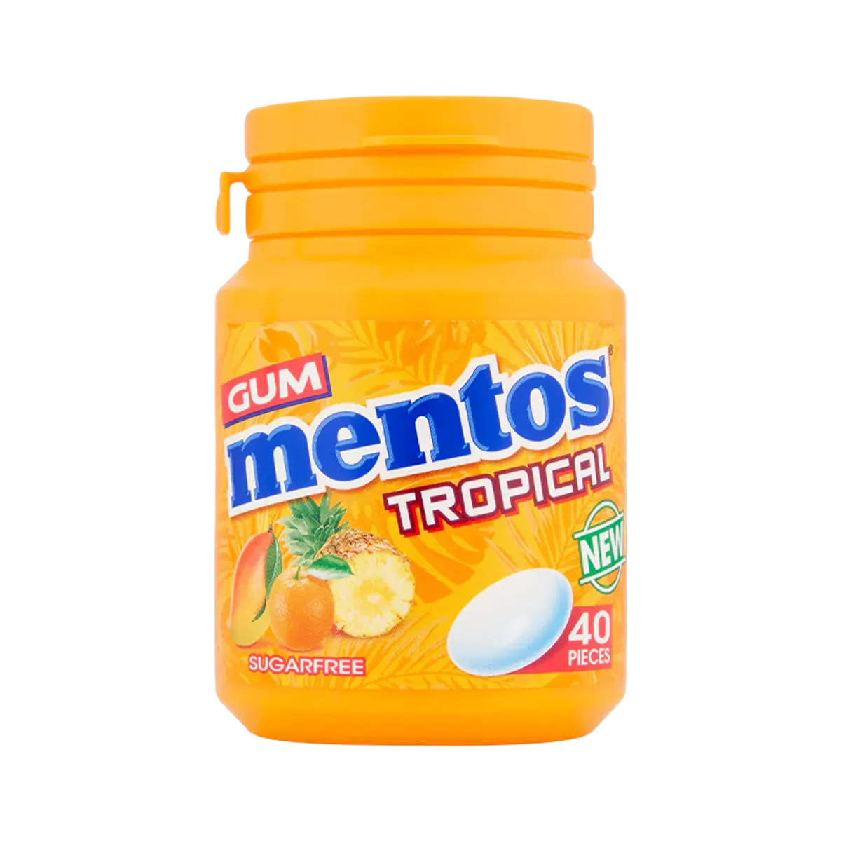 Mentos tropical chewing gum 56g