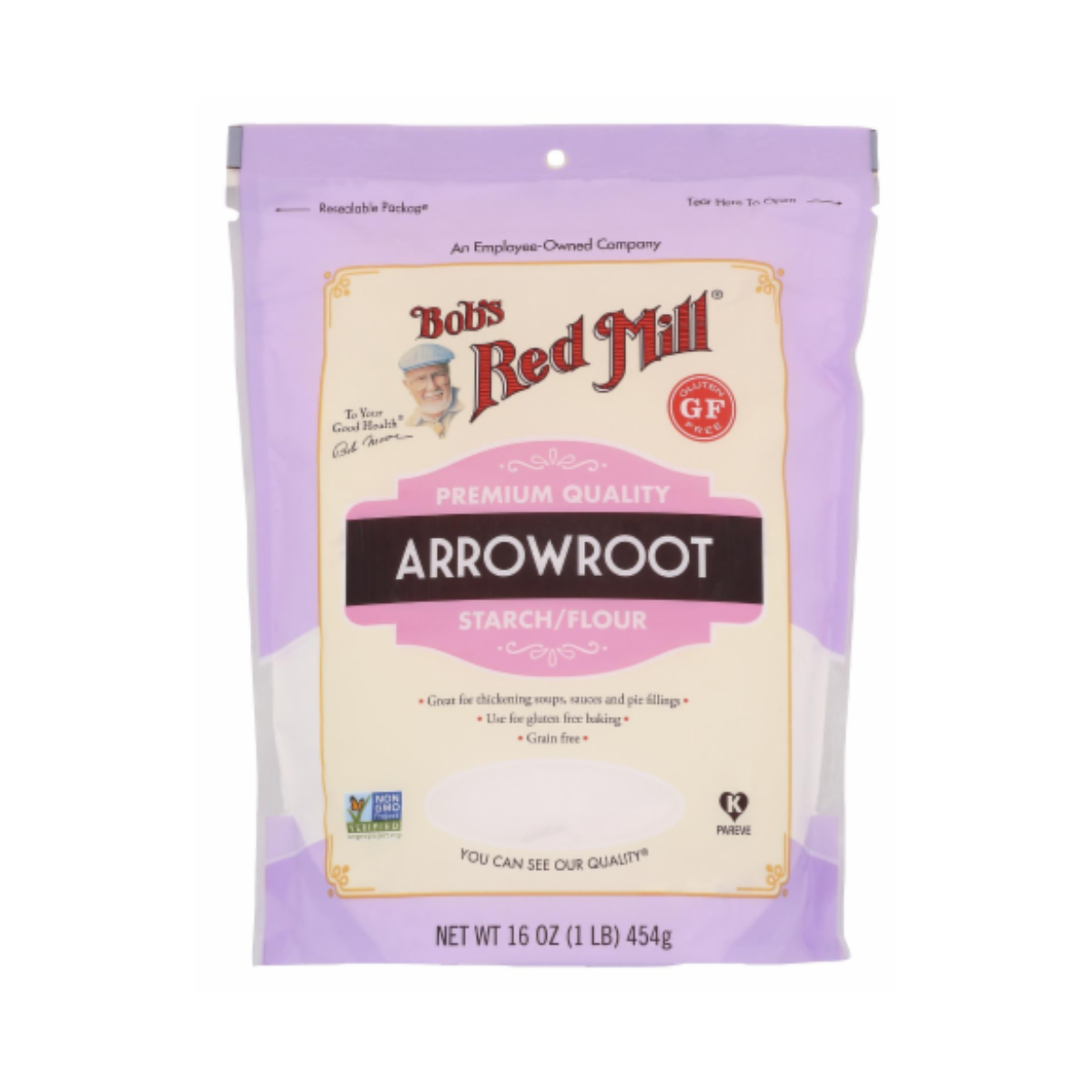 Bob's Red Mill, Arrowroot Starch, Case Of 4, 16 oz