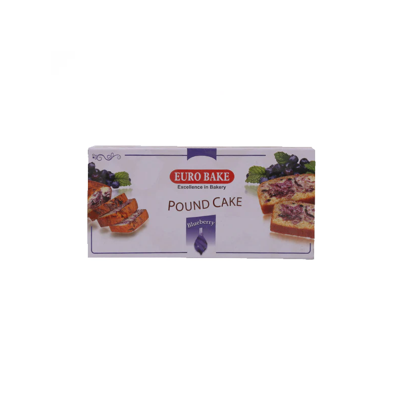 Euro Pound Cake blueberry