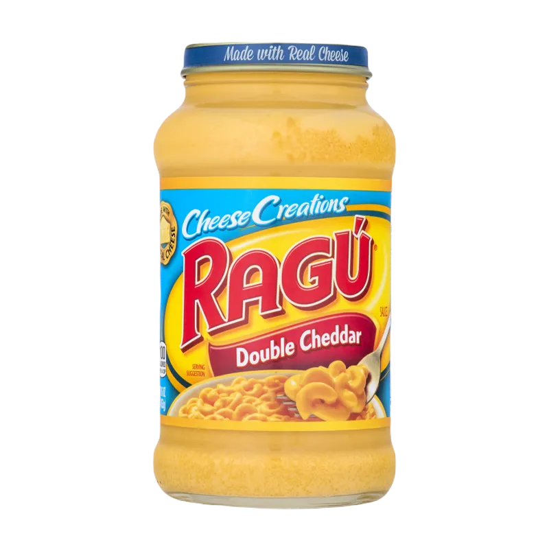 Ragu Cheese Creations Double Cheddar Sauce 453 Grams