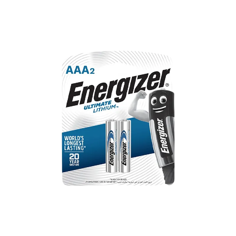 Energizer Batteries Ultimate Lithium AAA 2 Count
